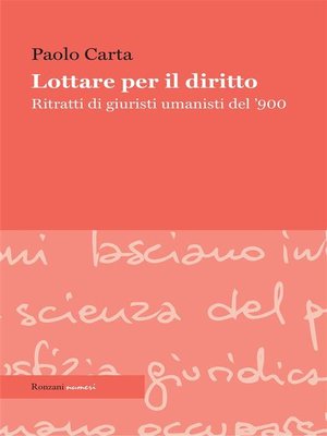 cover image of Lottare per il diritto